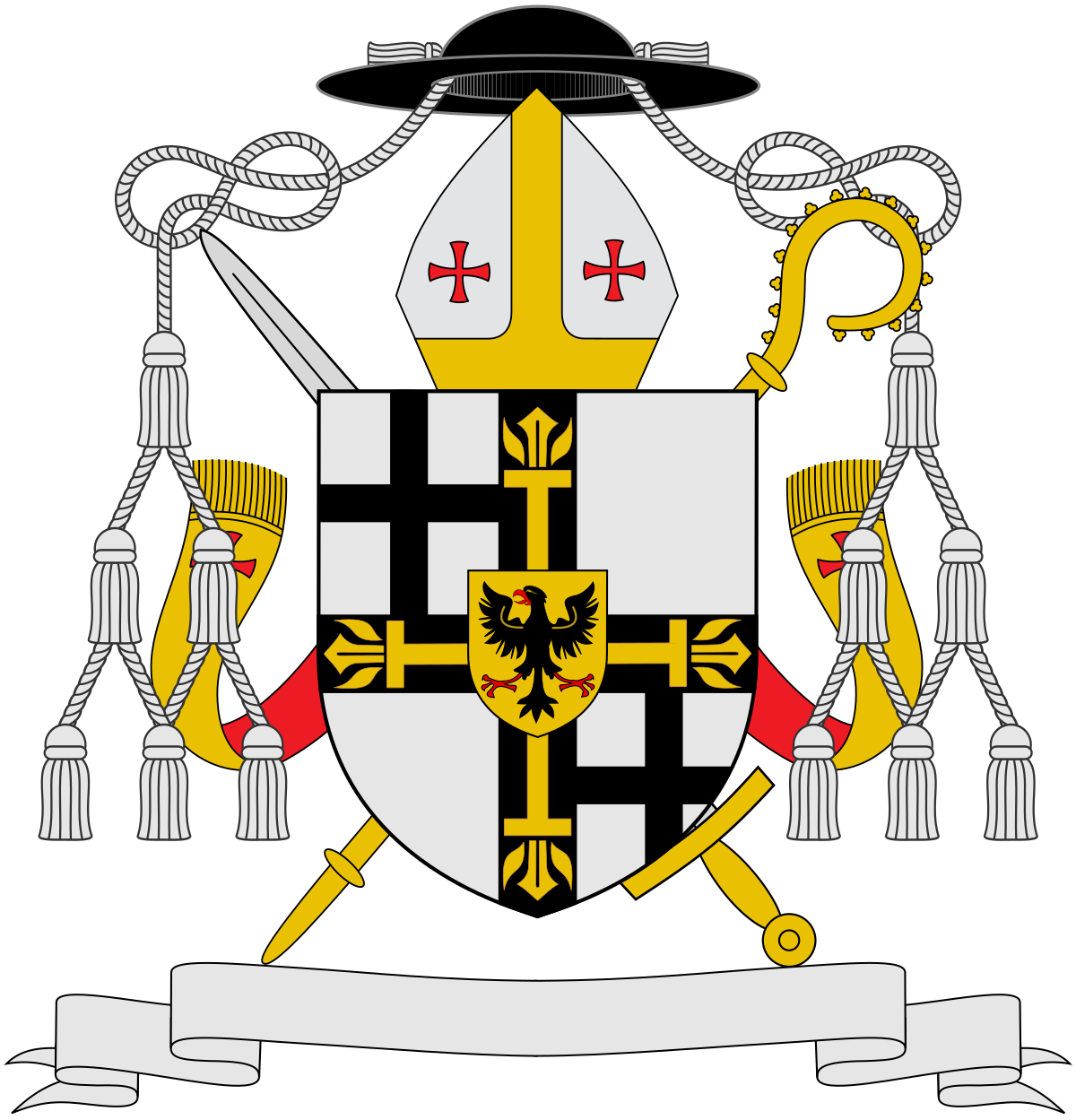 Logo řádu Německých rytířů